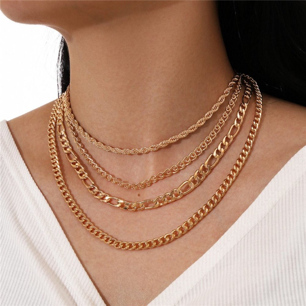 Necklace 4 Piece Set